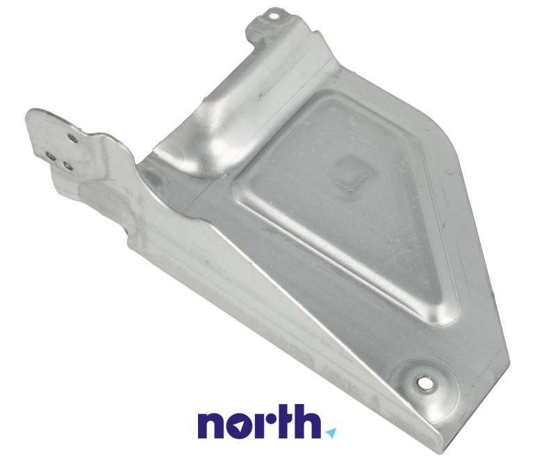 Lewa listwa mocowania zawiasu do piekarnika do Beko CSM 52321 DW,0