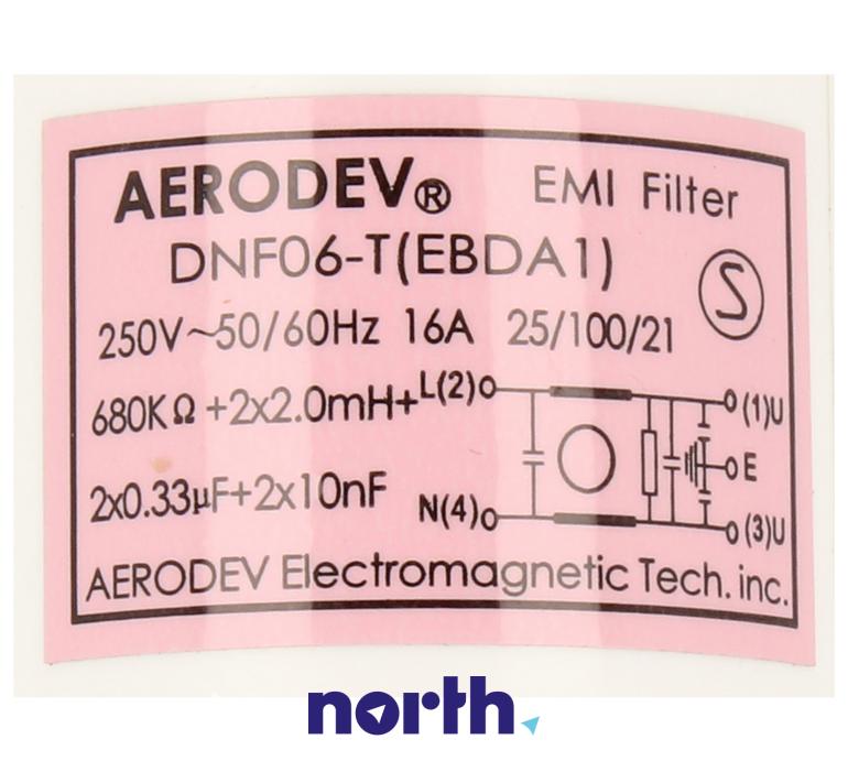 Filtr przeciwzakłóceniowy do zmywarki do Beko DSFS 6830,3