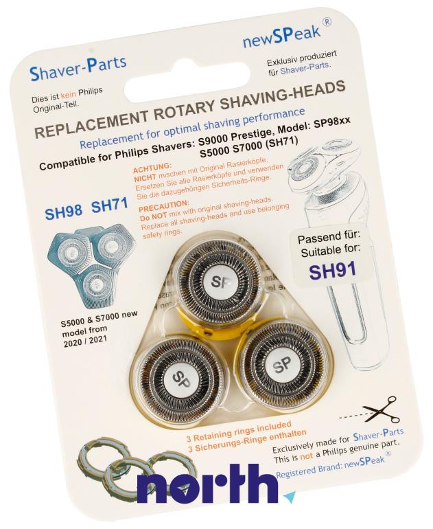 Ostrza 3szt. do golarki do Philips S7783/59,0