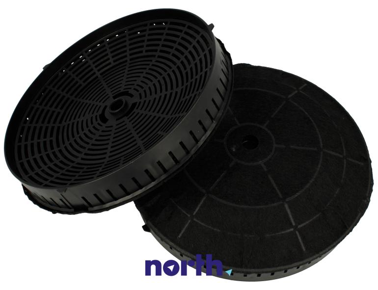 Filtr węglowy okrągły do okapu do Beko HCA 62741 W,1