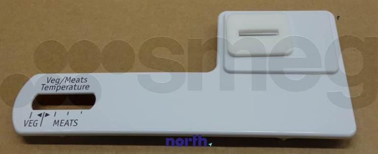 Szyna ślizgowa drzwi do lodówki Whirlpool WSC5533 A+X,0