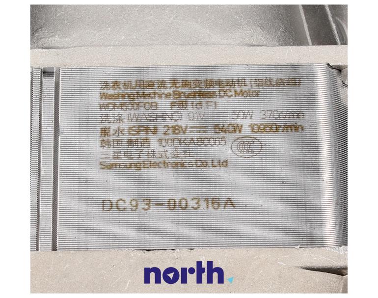 Silnik napędowy do pralki Samsung WW80K5410UX/EU,5