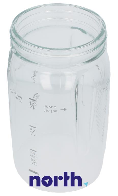 Pojemnik blendera bez pokrywki i noży 0.75l do robota kuchennego Bosch 00081169,3