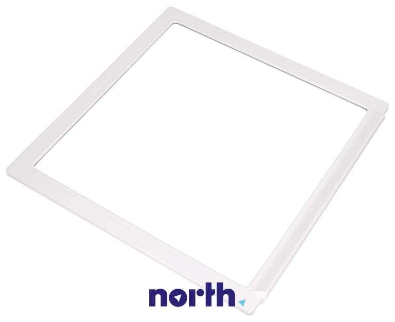 Półka szklana z ramkami do chłodziarki 30x30 Whirlpool WSC5533 A+N,0
