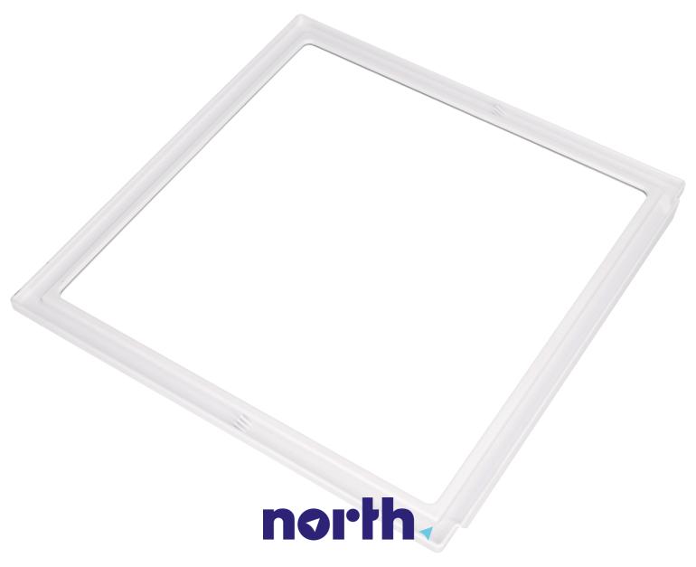 Półka szklana z ramkami do chłodziarki 30x30 Whirlpool WSC5555 A+X,1