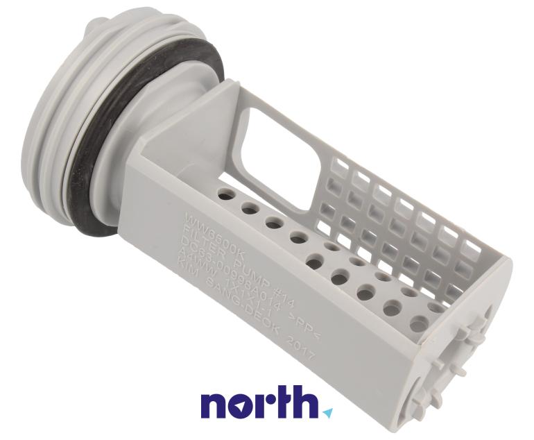 Filtr pompy odpływowej do pralki Samsung WW60J4063JW/EO,2