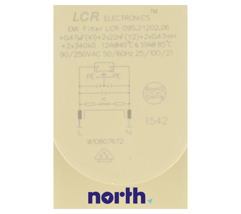 Filtr przeciwzakłóceniowy do zmywarki do Polar PFL 1009 W,3