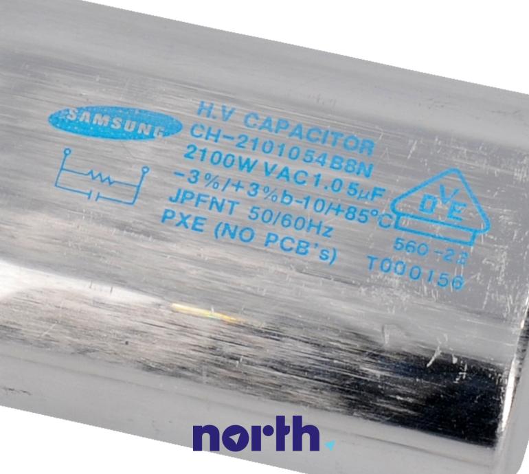 1.05uF | 2100V Kondensator do mikrofali do zabudowy Whirlpool AMW 494 IX,2