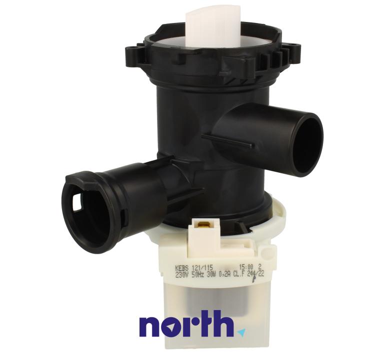 Pompa odpływowa kompletna do pralki WAE2446SPL/01 (Bosch) KEBS118090,4