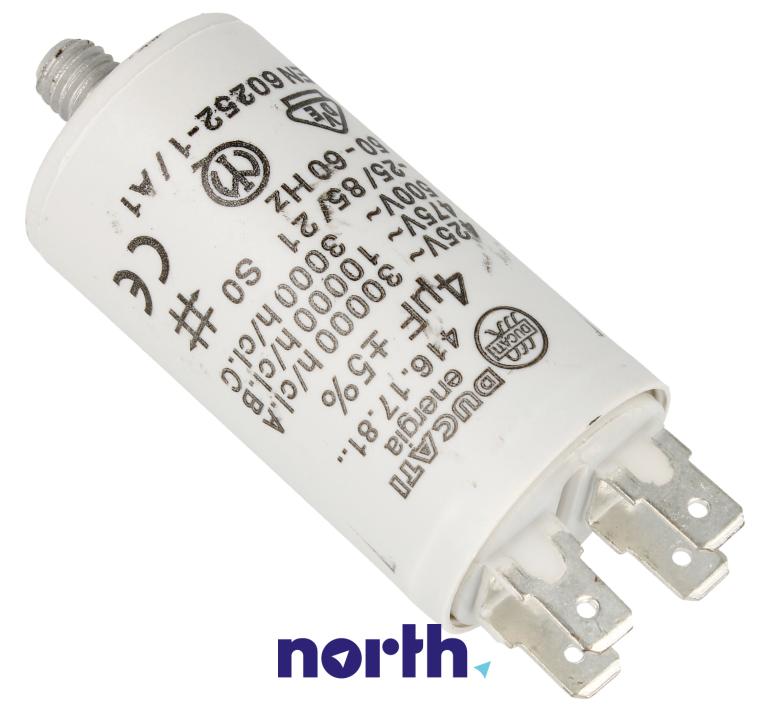 Kondensator rozruchowy do pompy myjącej do zmywarki do Whirlpool B TNF 5323 OX,1