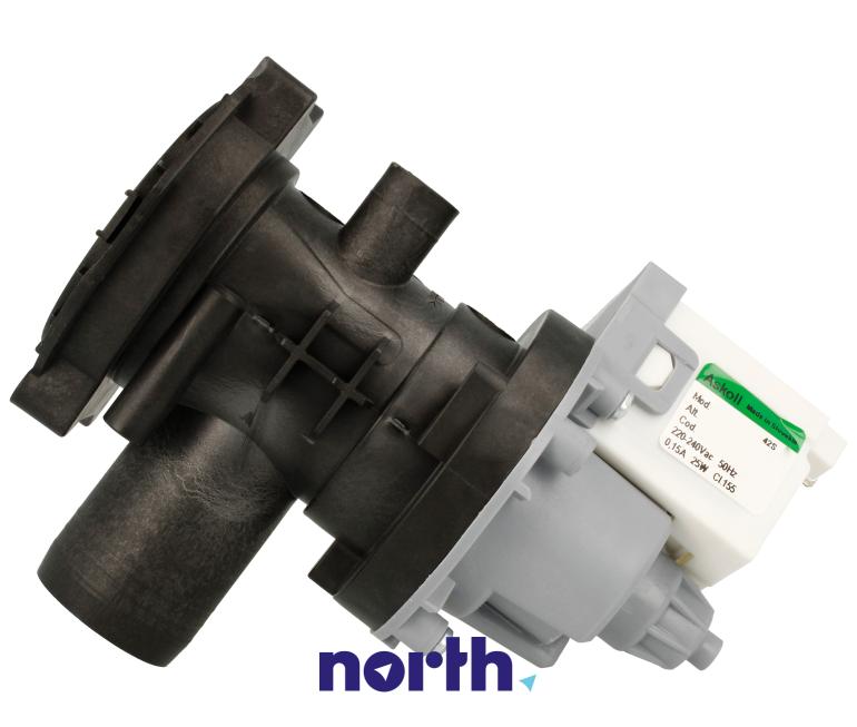 Pompa odpływowa kompletna do pralki EWC61252WFRM (Indesit),3