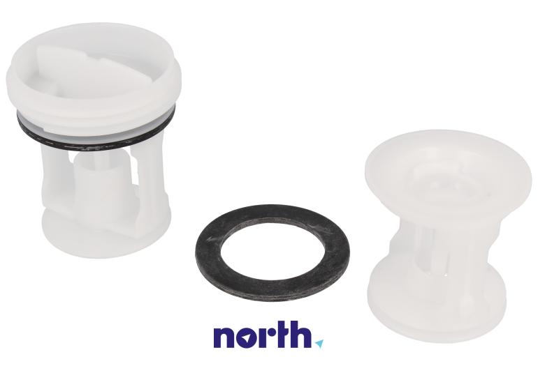Filtr pompy odpływowej Askoll/Plaset do pralko-suszarki Indesit EWDE 751451 W EU N,0