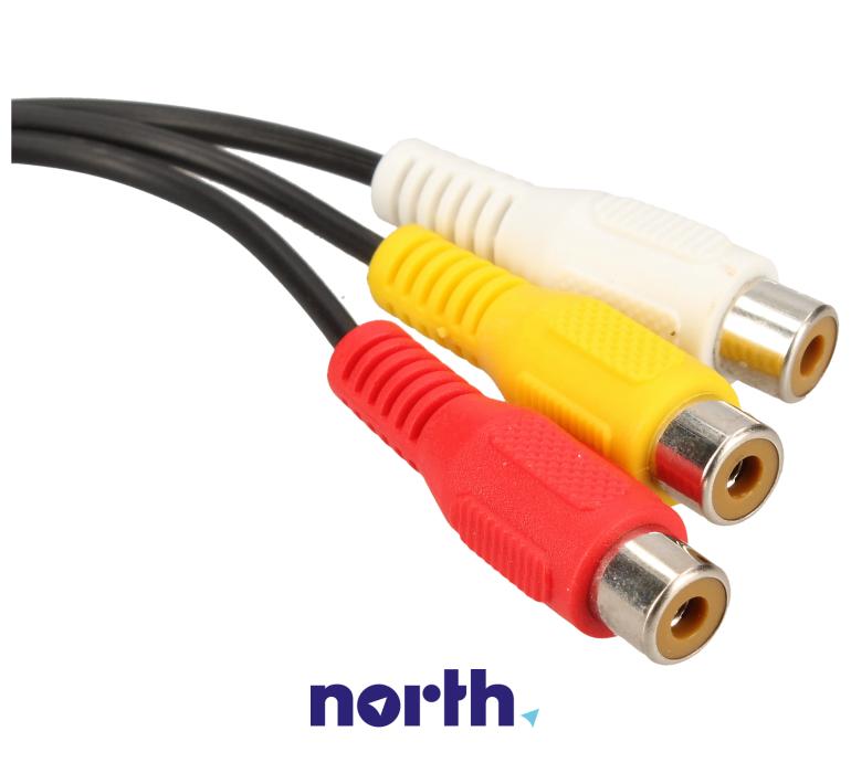 Kabel Jack 3,5mm stereo - CINCH x3 do Samsung UE50MU6172UXXH,2