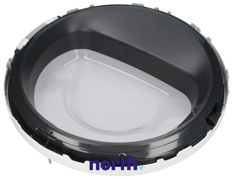 Szyba z ramką wewnętrzną i zawiasem do suszarki do Bosch WTW85561PL/02,0