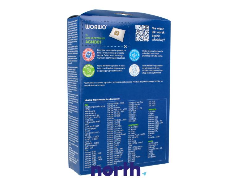 Worki do odkurzacza do Electrolux ZCE2400D,2
