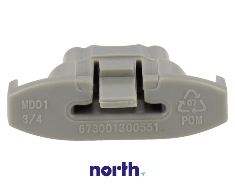 Ogranicznik tylny do prowadnicy szuflady na sztućce do zmywarki Samsung DW60A6092FS/EO,3