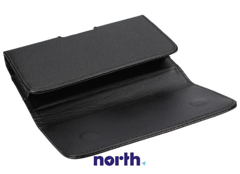 Pokrowiec | Etui sztuczna skóra 5" do smartfona Huawei 46839 (czarny),2