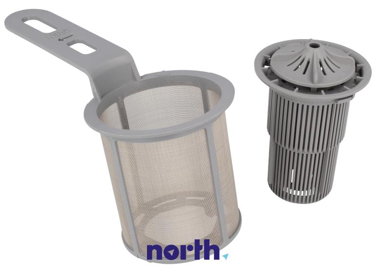 Filtr zgrubny + mikrofiltr do zmywarki Smeg LP470.3W,3
