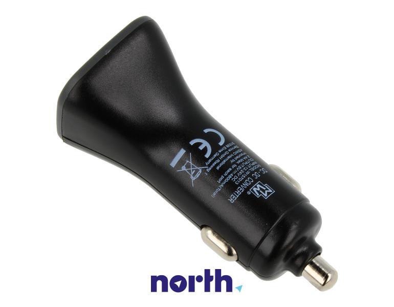 Ładowarka samochodowa USB x2 (bez kabla) do tabletu Samsung YP-G1 CW,1