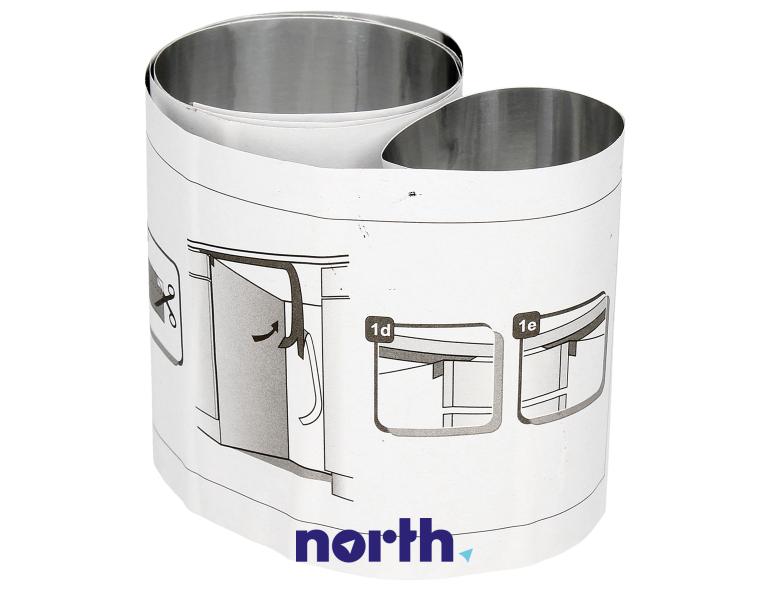 Folia chroniąca meble przed parą srebrna 60x7.5cm do zmywarki Whirlpool W 64 WH,1