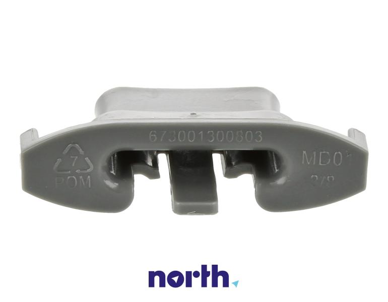 Tylny ogranicznik prowadnicy kosza górnego do zmywarki do Samsung DW60M6050BB/EE,2