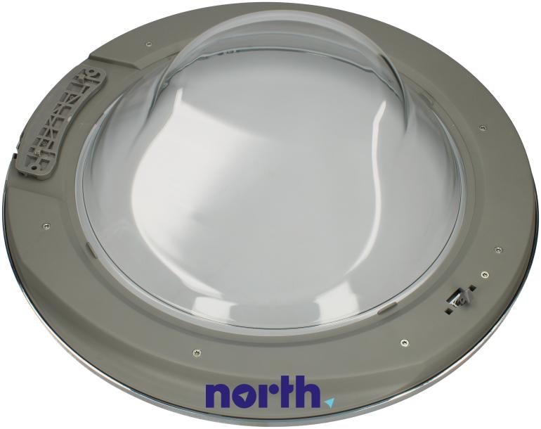 Drzwi przednie z zawiasem do pralki Candy RO-1486DWMCE-1-S,1