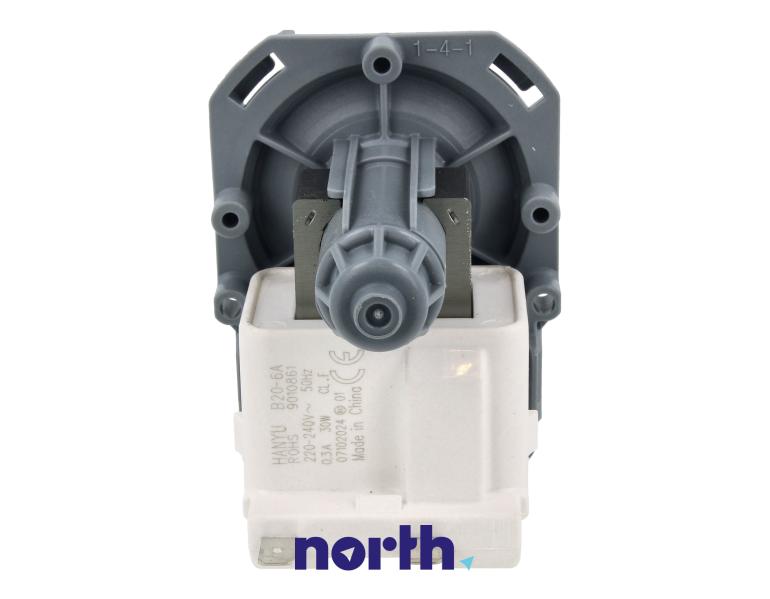 Silnik pompy odpływowej do pralki Zanussi ZWF1421W,3