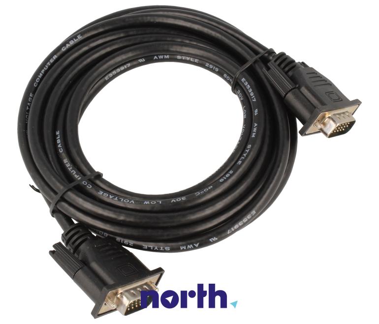 Kabel VGA x2 wtyki do Samsung S22D390H,0