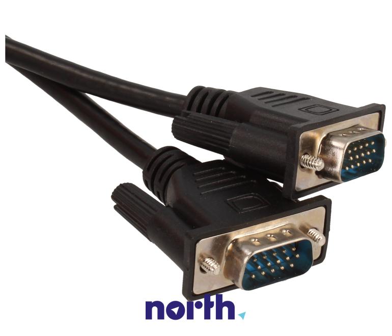 Kabel VGA x2 wtyki do LG 24EA53VQ-P,1