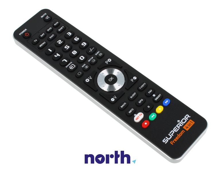 Pilot uniwersalny do telewizora do Samsung UE32J4000AWXXH,1