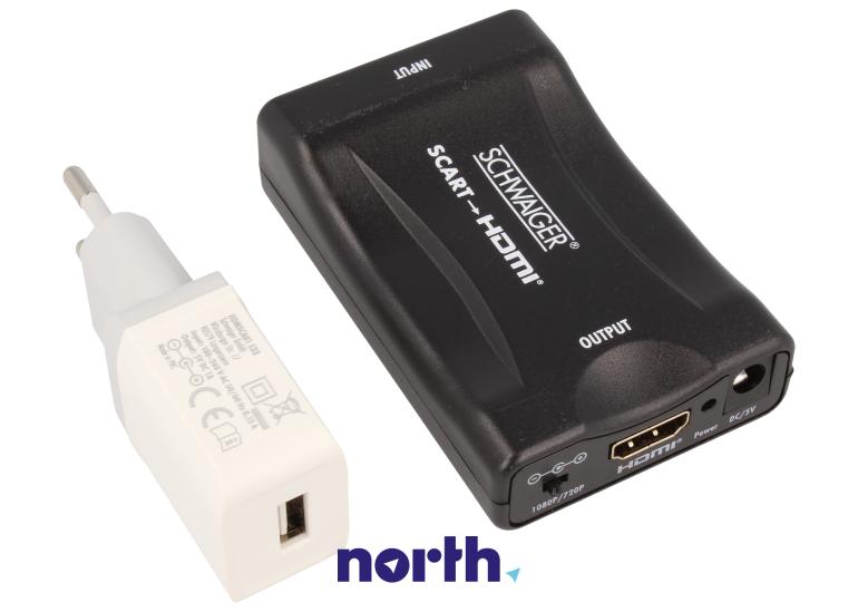 Konwerter SCART - HDMI do LG 49UH610V,3