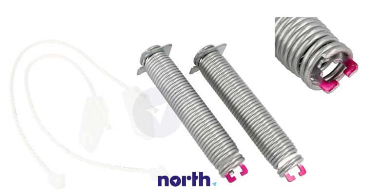 Linka | Sprężyna zawiasu (zestaw) do zmywarki Siemens SN636X01GE 04,0