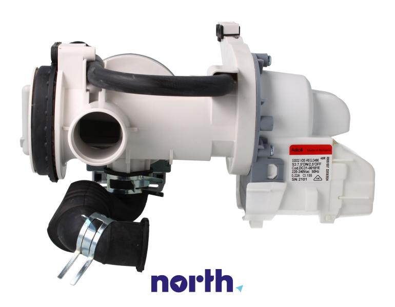 Pompa odpływowa kompletna do pralki WW80T654DLE/S6 (Samsung),4