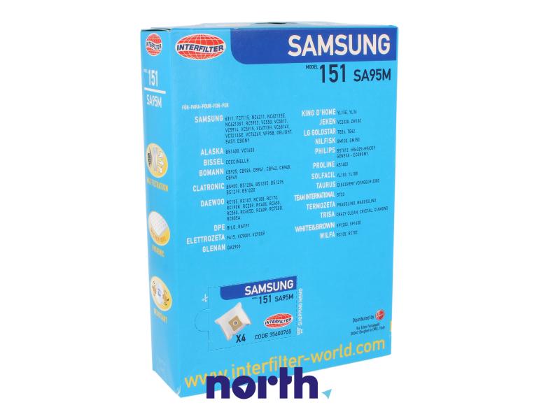 Worki 35600765 5szt. do odkurzacza Samsung SC 8305,2