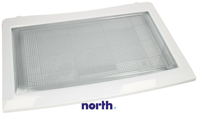 Półka plastikowa nad pojemnikiem na warzywa 49.7x34.3 do lodówki LG GBB530NSCFE,0