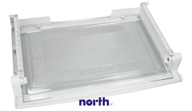 Półka plastikowa nad pojemnikiem na warzywa 49.7x34.3 do lodówki LG GBB530NSCFE,1