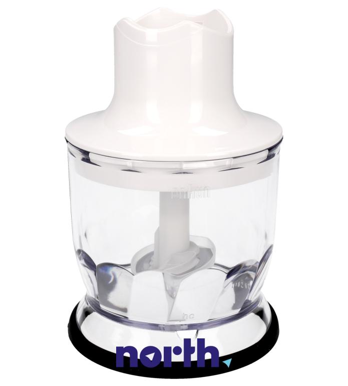 Rozdrabniacz kompletny 350ml do blendera ręcznego do Braun MQ3025 WH,0
