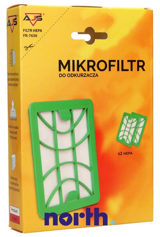 Zestaw filtrów 2szt. do odkurzacza Zelmer ZVC307SP/01,2