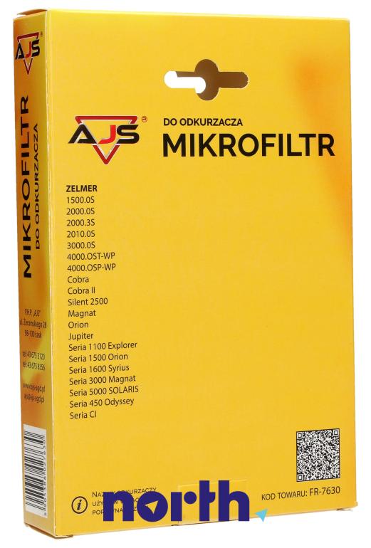 Zestaw filtrów 2szt. do odkurzacza Zelmer ZVC307SP/01,3