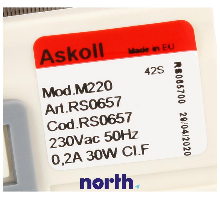 Silnik pompy odpływowej do pralki Miele W 463 S,5