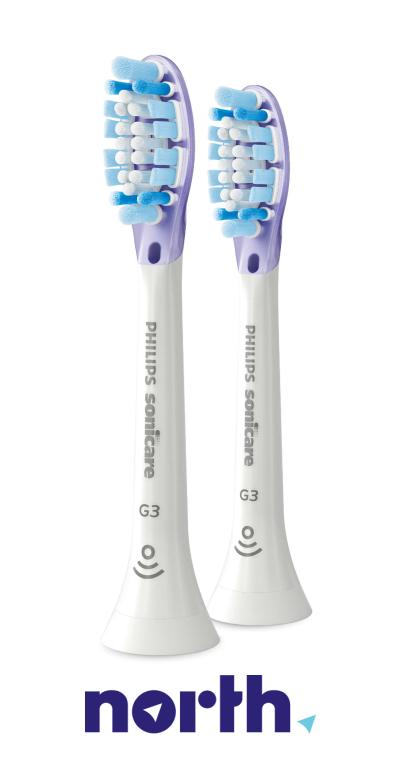 Końcówki Sonicare (2szt.) Premium Gum Care do szczoteczki do zębów Philips HX6932/10,0