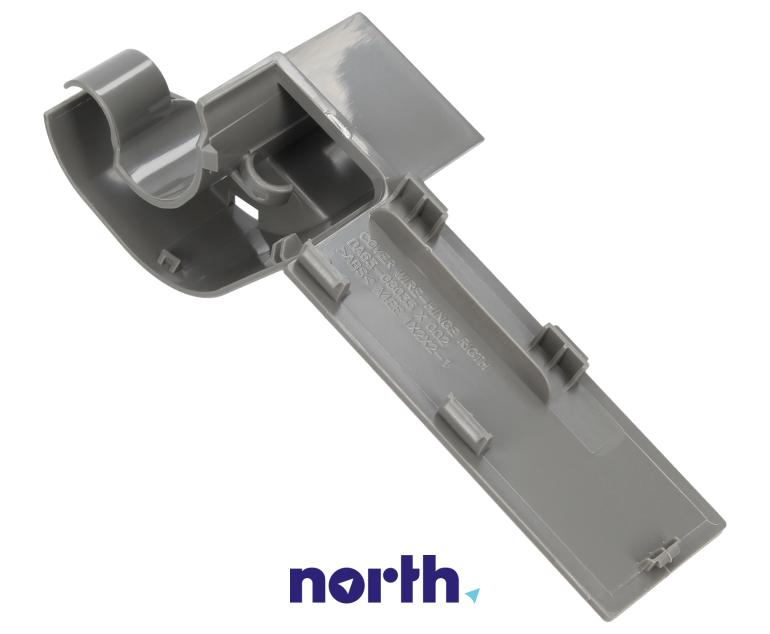 Prawa obudowa zawiasu górnego do lodówki Samsung RB37J5315SS/EF,2