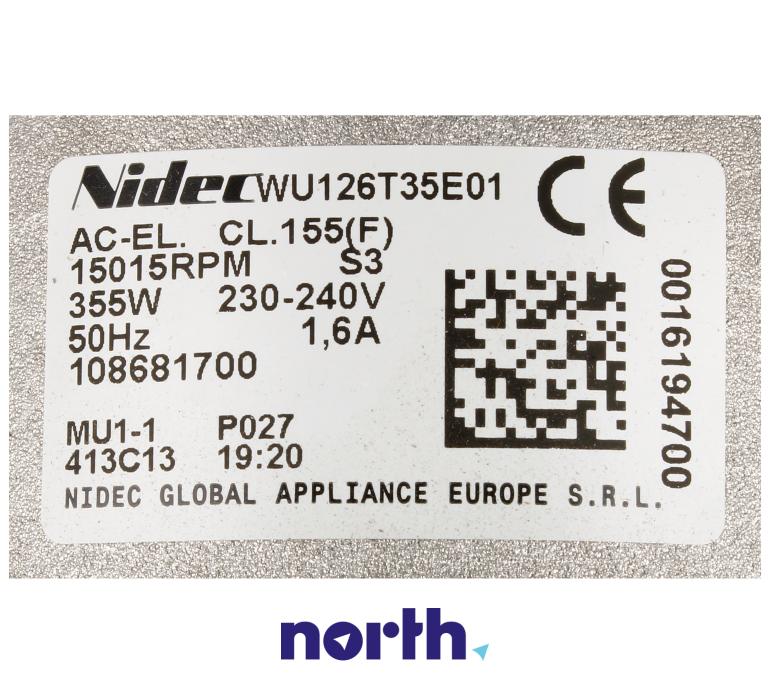 Silnik napędowy do pralki Electrolux EWT10410W,6