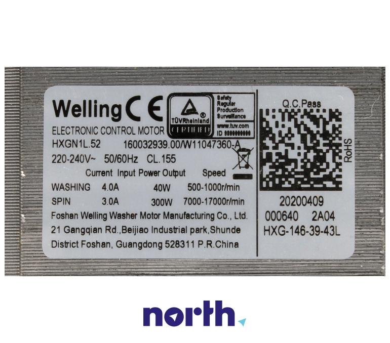Silnik napędowy do pralki Indesit IWSD51051CECOEU,5
