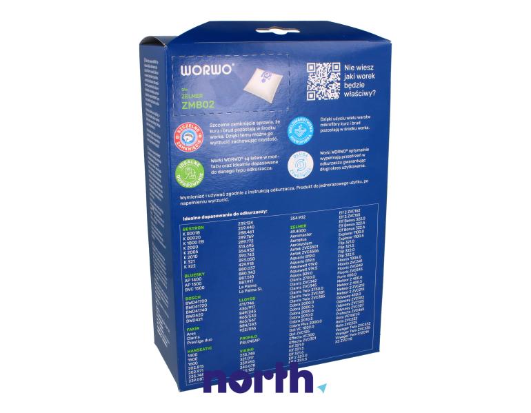 Worki do odkurzacza do Zelmer 2750.0SK,2