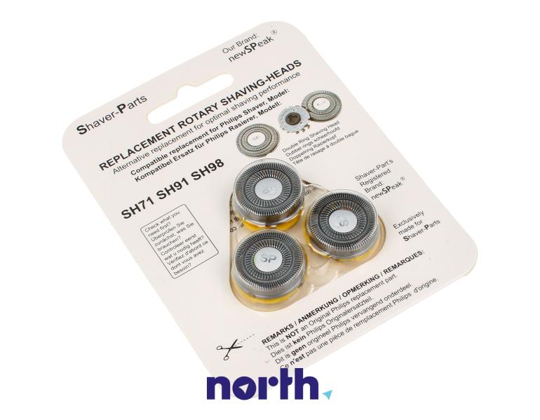 Ostrza 3szt. do golarki do Philips SP9861/13,0