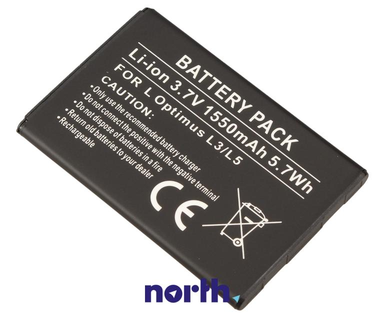 Akumulator Li-ion 3.7V 1550mAh do smartfona LG P700,0