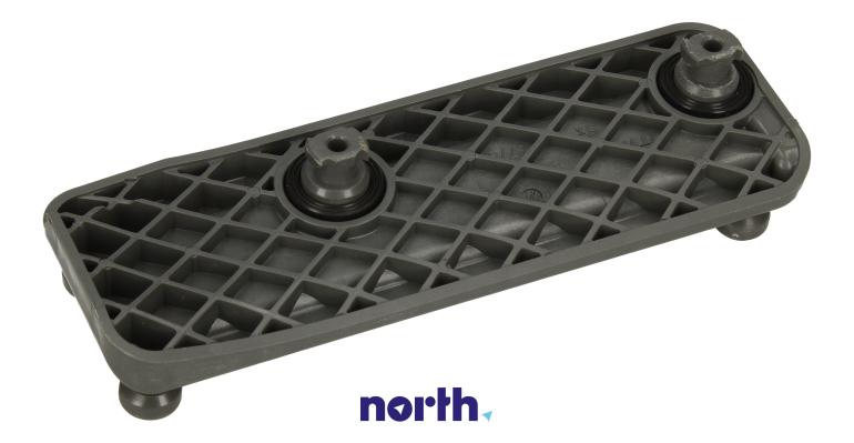 Mocowanie lewe z rolkami dla szuflady na sztućce do zmywarki do Whirlpool WRIC 3C26 PF,2