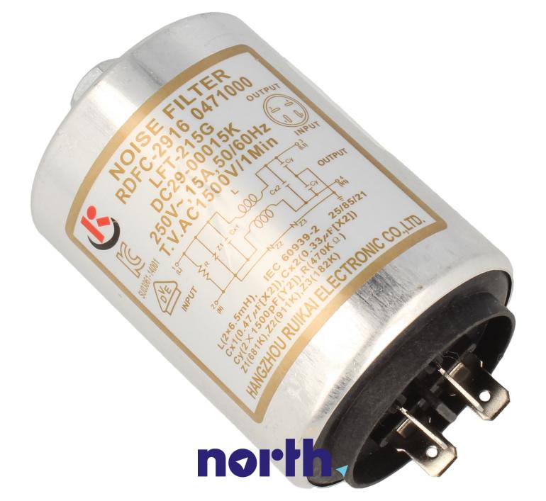 Filtr przeciwzakłóceniowy do pralki Samsung P1243,0