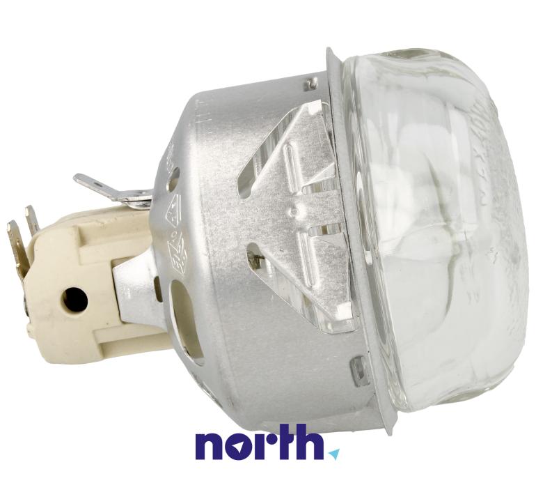 Lampka kompletna z żarówką i osłoną do piekarnika do Bosch HBN239E1L/45,5